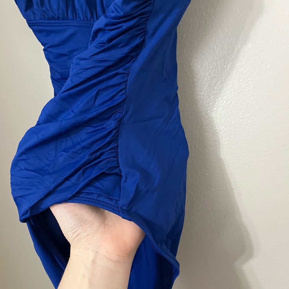Ralph Lauren | Blue One-piece Swimsuit - Picture 4 of 7